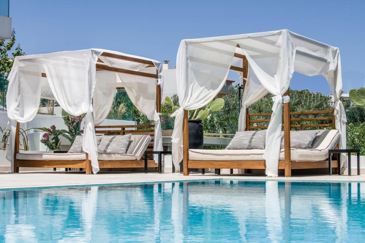 Made Of Blue Luxury Suites Collection Rethymno Exteriör bild