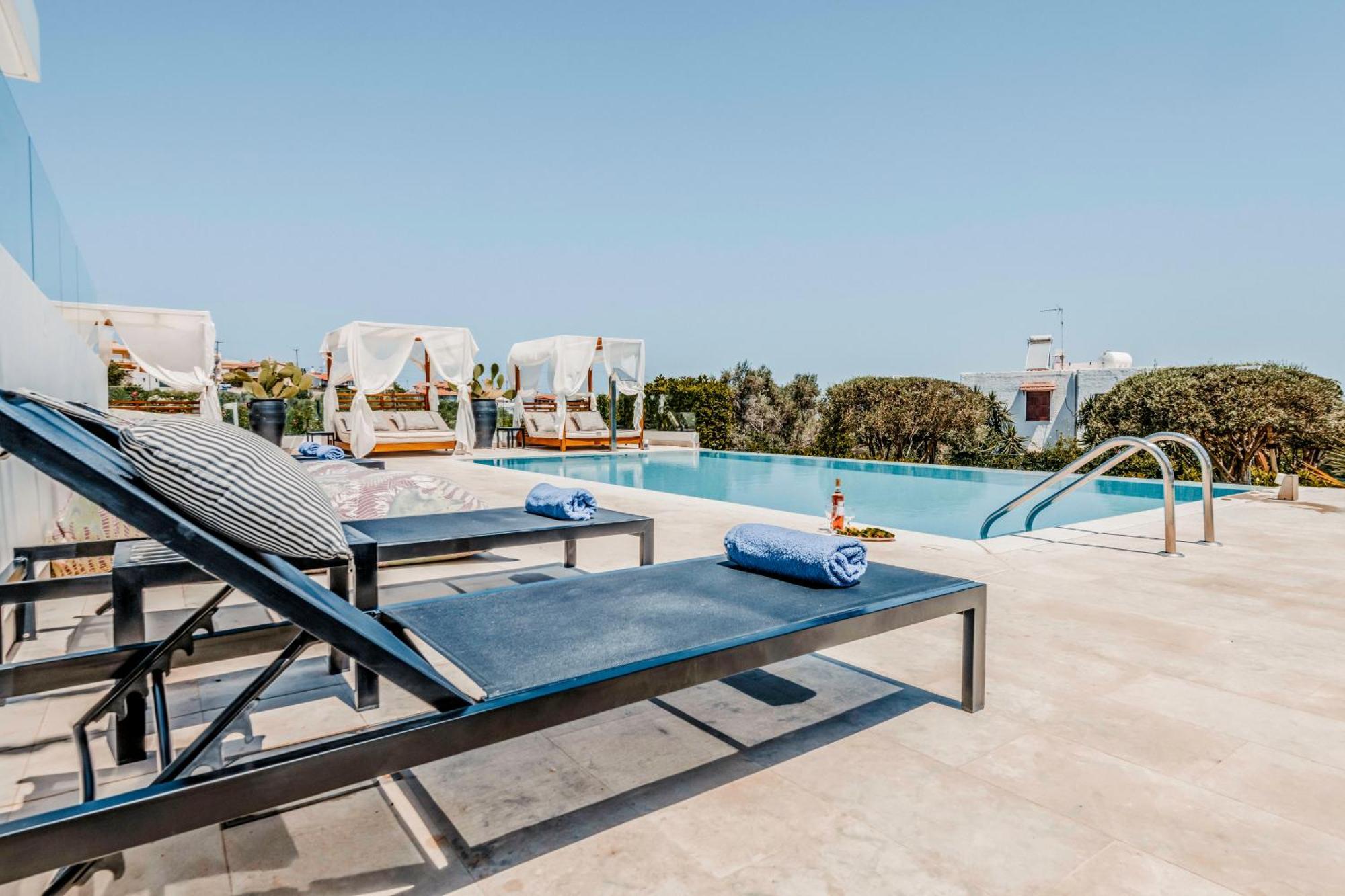 Made Of Blue Luxury Suites Collection Rethymno Exteriör bild