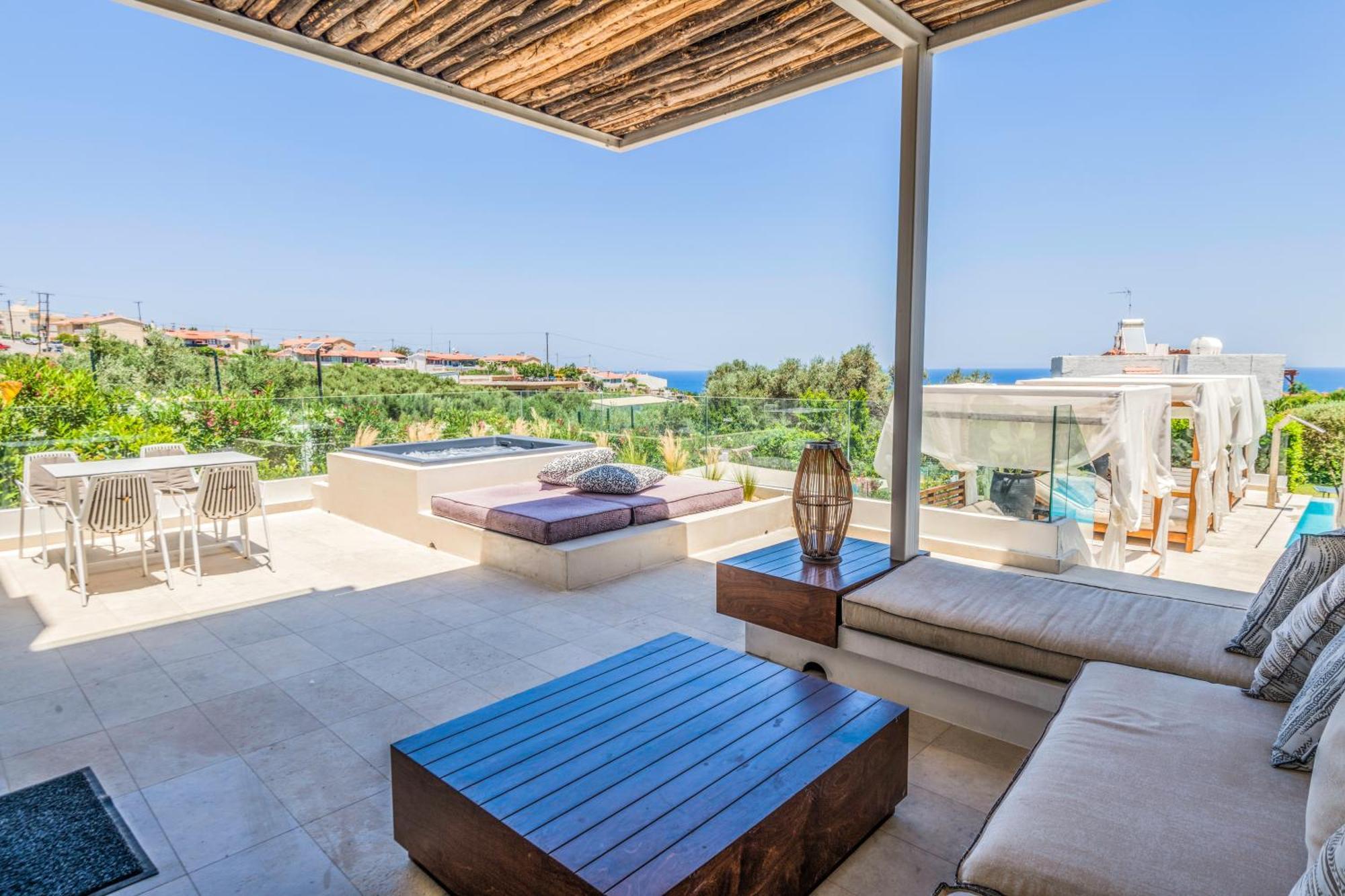 Made Of Blue Luxury Suites Collection Rethymno Exteriör bild