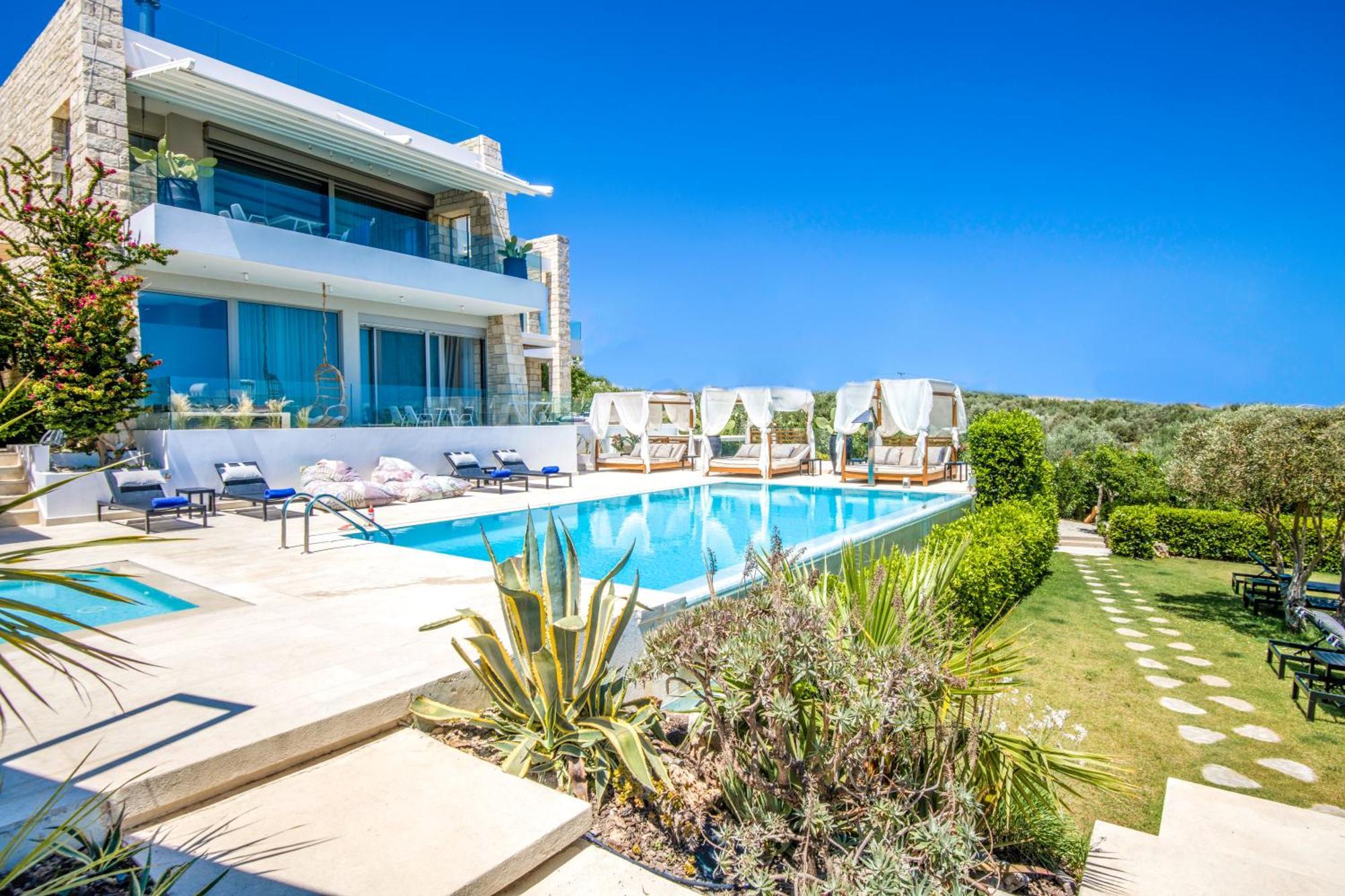 Made Of Blue Luxury Suites Collection Rethymno Exteriör bild